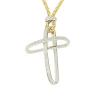 Collana Alfieri & St. john Donna in Oro bianco Diamante 0.35 Ct 1259CL01 - 1259CL01